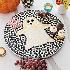 Ghostly Mosaic Lazy Susan