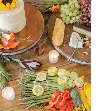 Reclaimed Wine Barrel Lazy Susan