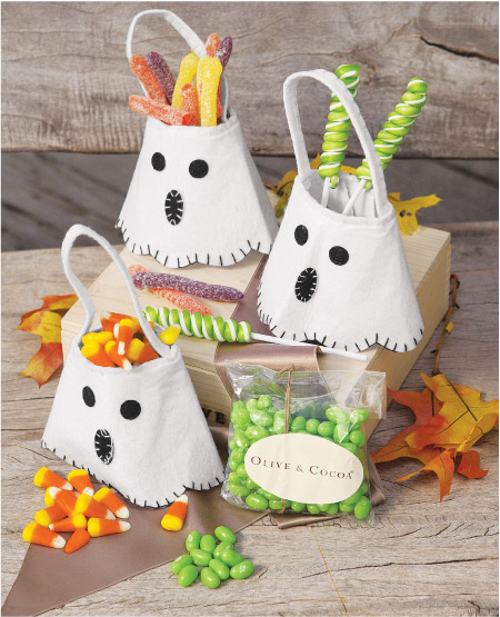 Ghostly Mini Totes & Treats