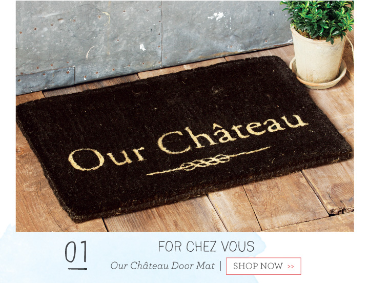 Our Chateau Door Mat