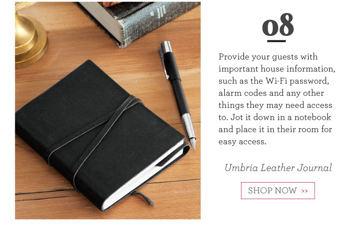 Umbria Leather Journal