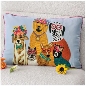 Doggy Portrait Pillow