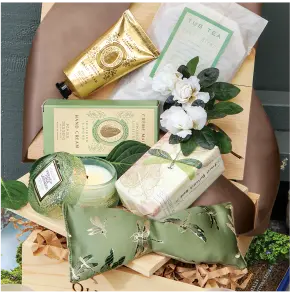 Lavender Dragonfly Spa Crate