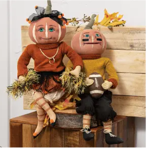 Homecoming Pumpkin Couple