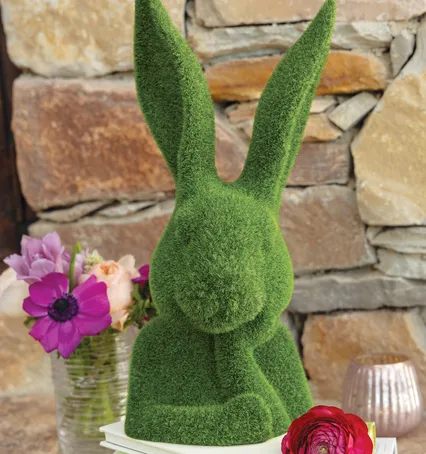 Thinker Garden Bunny