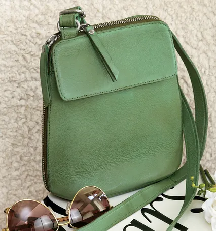 Verde Leather Crossbody - Gifts For Her