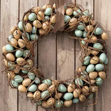 Speckled Egg & Vine Wreath
