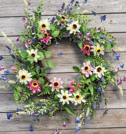 Springtime Fleur Wreath - Spring Gifts