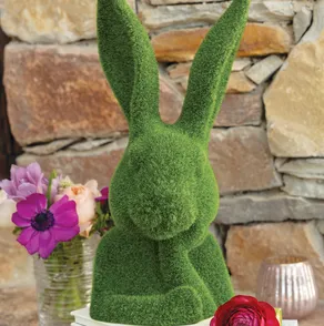 Thinker Garden Bunny