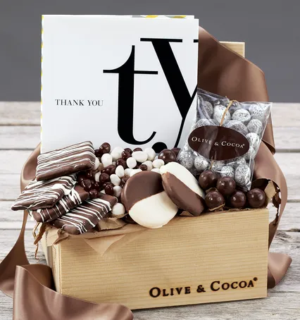 Thank You Book And Chocolates - Thank You Gifts