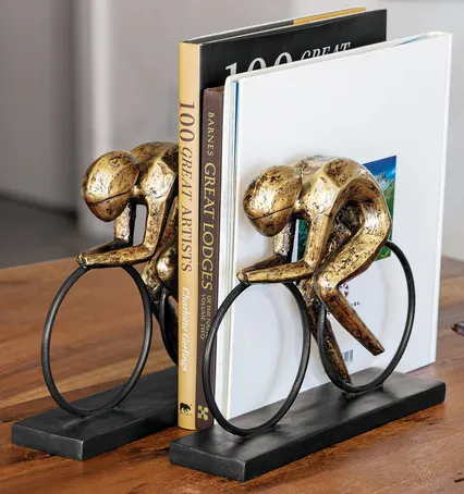 Artisan Bicycle Bookends - Gifts For Him