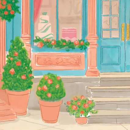 Mother's Day Blossoms Gift Wrap