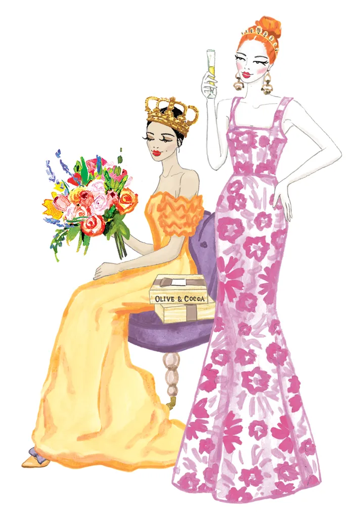 Olive and Cocoa - Bella Madre Illustration