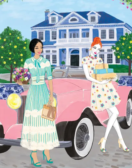 Estate Car Floral Arrangement - Mother's Day Gifts