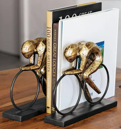 Artisan Bicycle Bookends - Gifts For Him