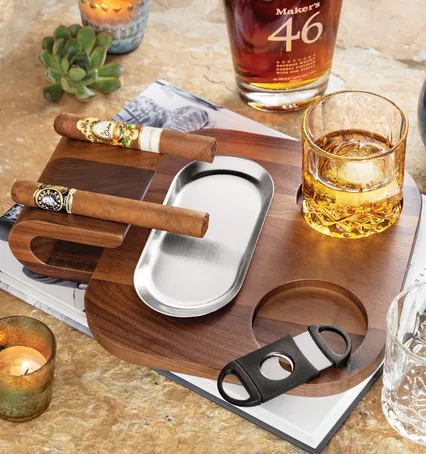 Uptown Cigar Valet Set - Father's Day Gifts