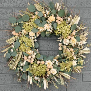 Preserved Hydrangea Wreath