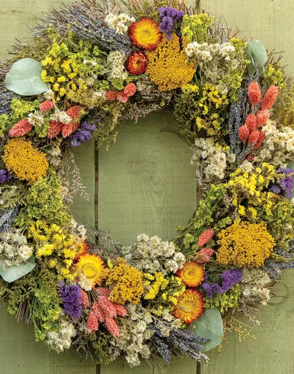 Harvest Bounty Preserved Wreath