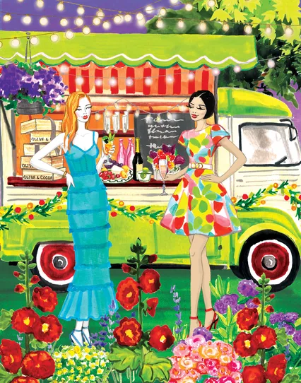Olive & Cocoa gift party truck