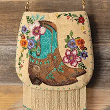 Mary Frances Line Dance Crossbody