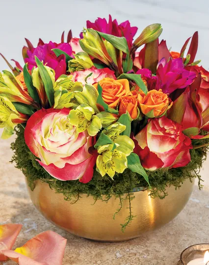 Golden Sunset Fleur