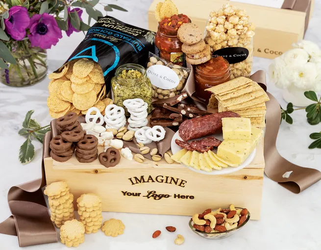 Custom Logo Branded Gift Crates