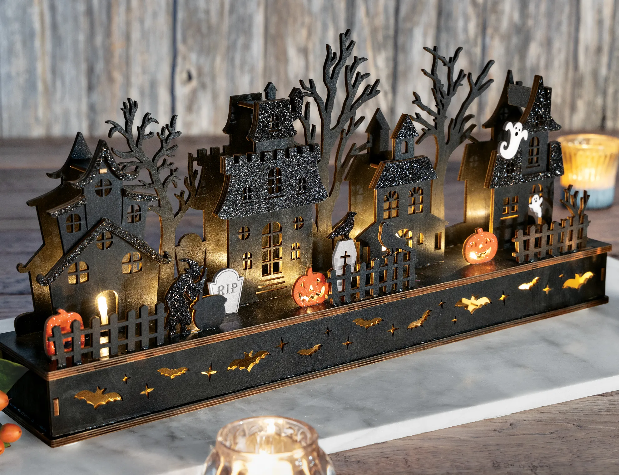 Lit Haunted Lane