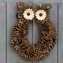 Little Owl Hoot Wreath