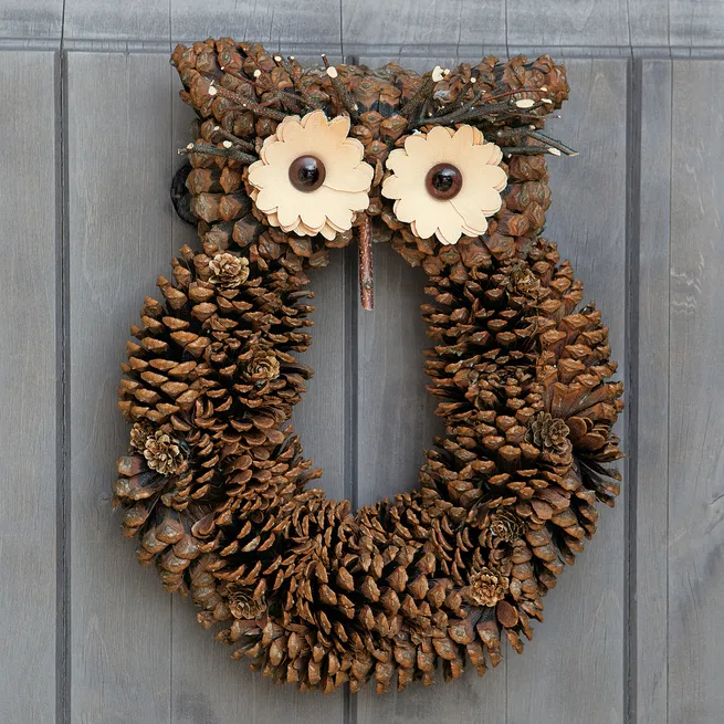 Little Hoot Owl Wreath