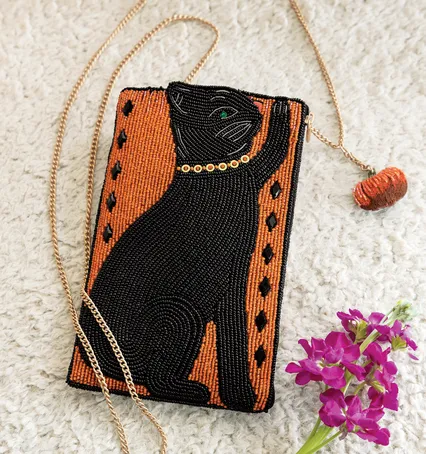 Mary Frances Chat Noir Handbag - Gifts For Her