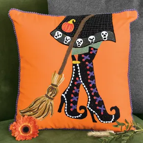 Uptown Witch Pillow