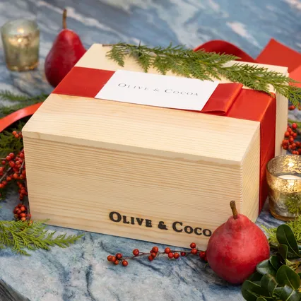Holiday Gift Crate Wrap