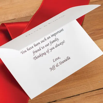 Red Gift Card