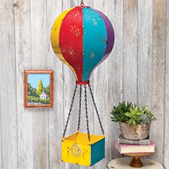 Artisan Metal Hot Air Balloon