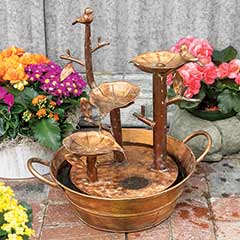 Serenity Songbird Water Fountain