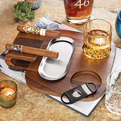 Uptown Cigar Valet Set