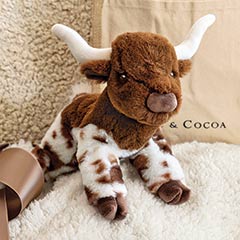 Spotty Longhorn & Blankie