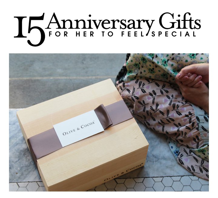 15 Anniversary Gifts For Her to Feel Special | Olive & Cocoa