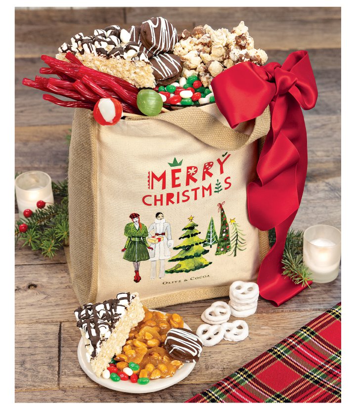 An image of Olive & Cocoa's Yuletide Treats Tote