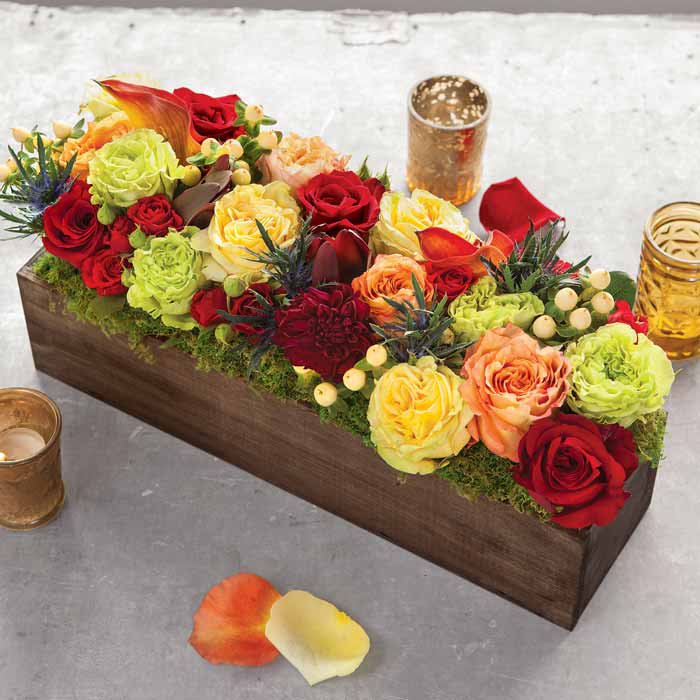 Farmhouse Fleur Trough