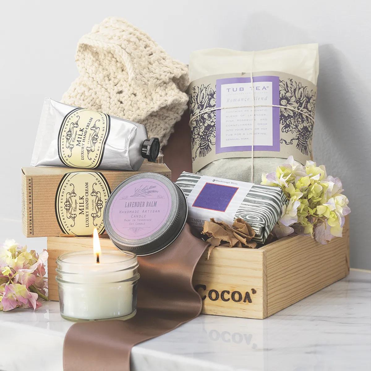 Unique Thank You Gifts - Serenity Spa Crate