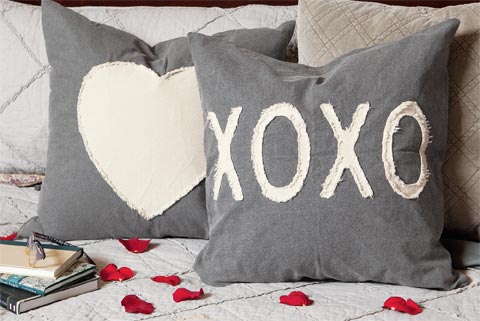 Heart & XO Pillows