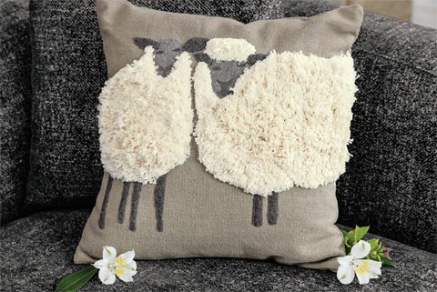 I Love Ewe Pillow