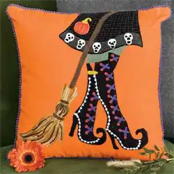 Uptown Witch Pillow