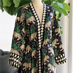 Jungle Leopard Robe