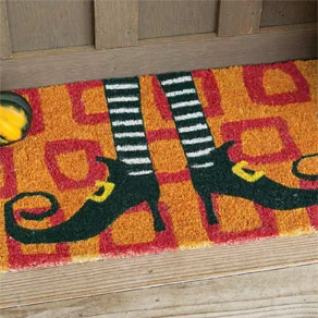 Witch's Legs Door Mat