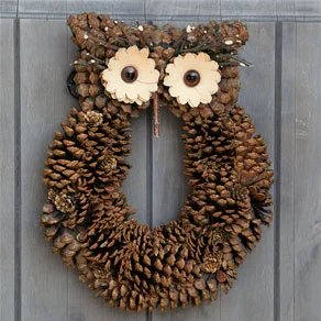 Little Hoot Owl Wreath