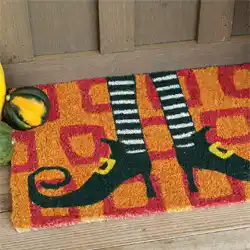 Witch's Legs Door Mat