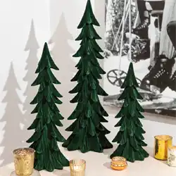 Velvet Evergreen Trees