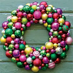 Dazzling Ornament Wreath